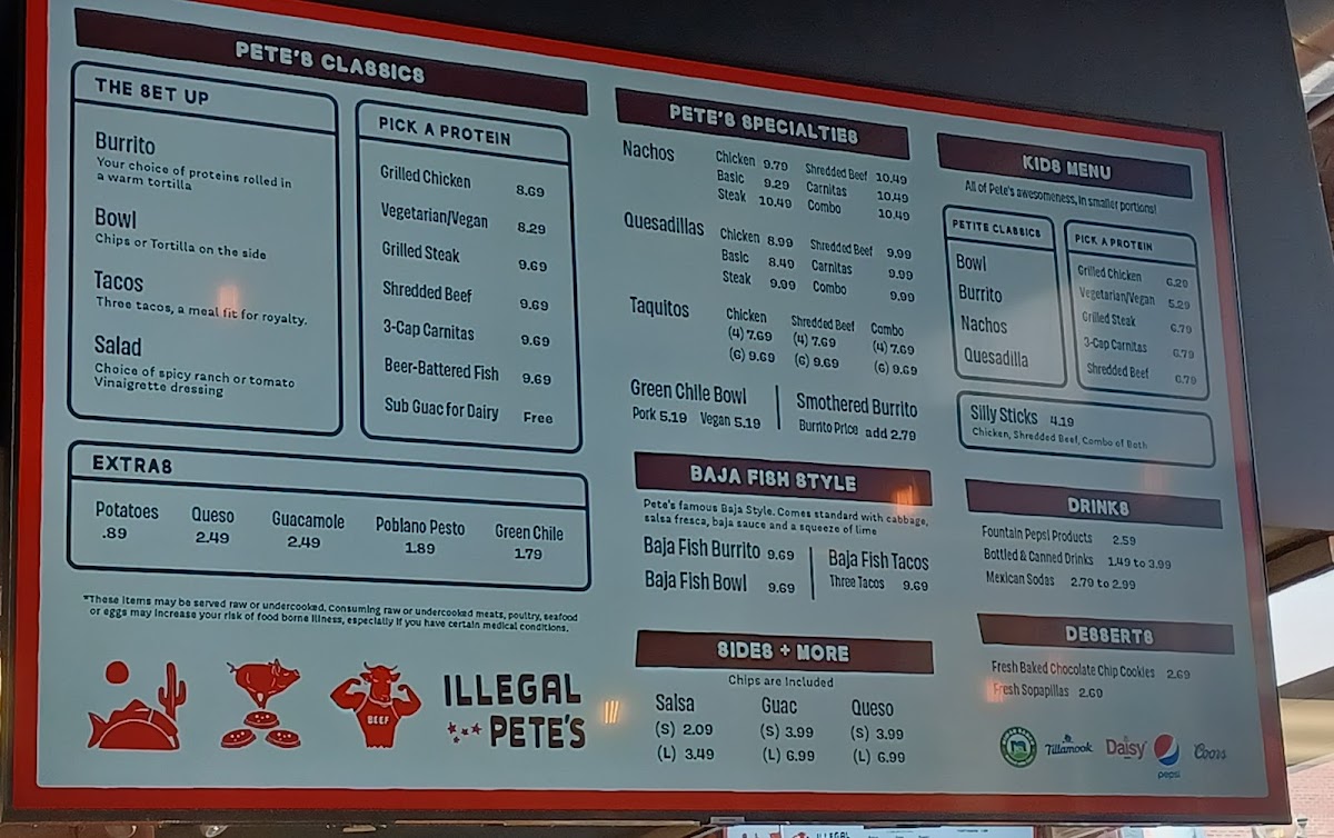 Illegal Pete's Lodo Menu - Image 3