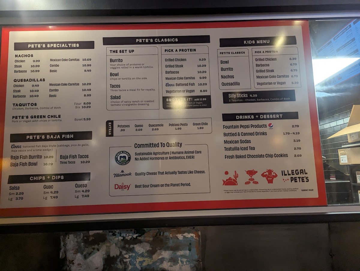 Illegal Pete's Lodo Menu - Image 4